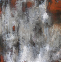 RED AND GREYS 36X36