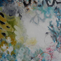 PEACEFUL BEING 24x24